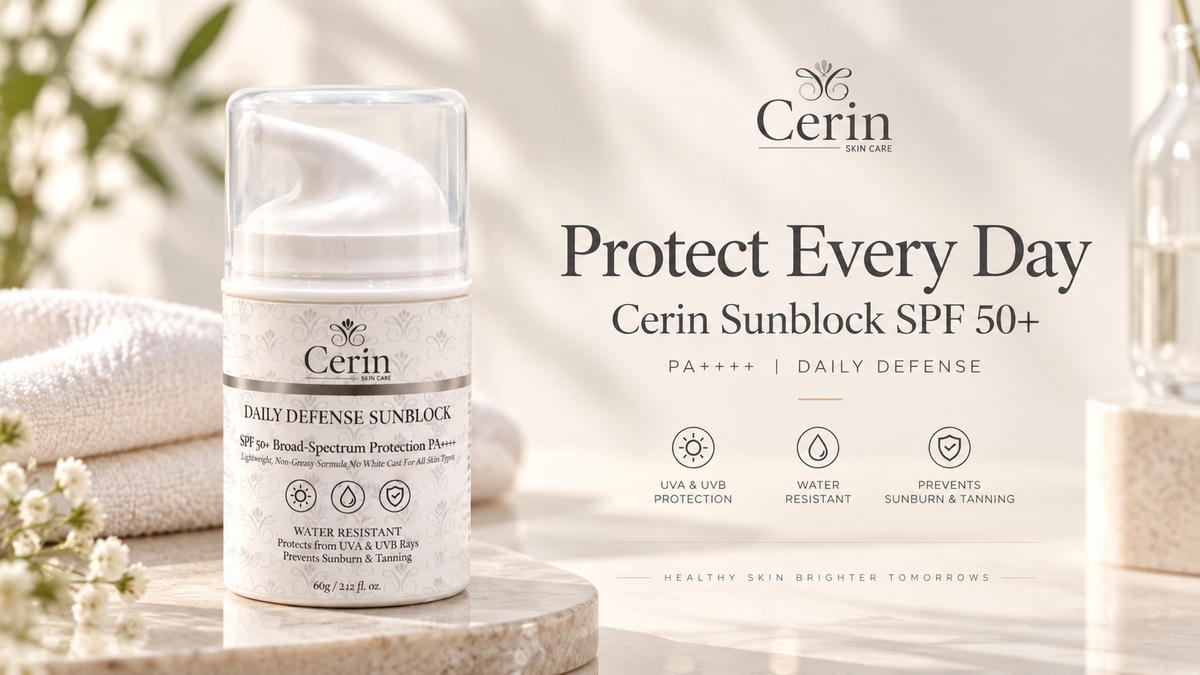 Cerin skincare collection